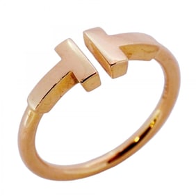 Tiffany T-wire ring in 18K pink gold, size 10 for women
