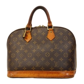 Louis Vuitton Monogram Alma Handbag M51130 Brown Women's