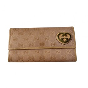 Gucci Women's GG Canvas Heart Long Wallet