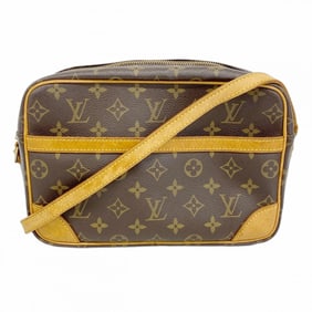 Louis Vuitton Monogram Trocadero 27 Shoulder Bag M51274 Brown Women's