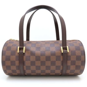 LOUIS VUITTON Damier Papillon 26 N51304 Ebene Handbag for Women 352823
