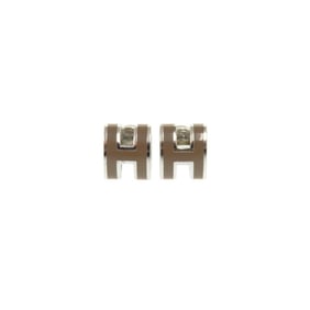 Like new Hermès Pop Ash Mini Metal Brown Earrings 0769HERMES