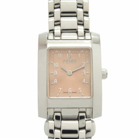 Fendi 7000L Classico Stainless Steel Pink Quartz Watch 0558FENDI
