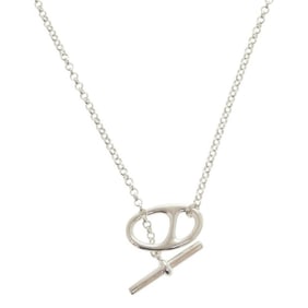 Hermes Chaine d'Ancre Punk Silver 925 Necklace 0694HERMES