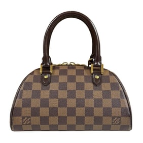 Louis Vuitton Rivera Mini Damier Handbag, Canvas N41436, Brown, Women's, LOUIS VUITTON