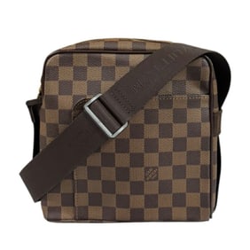 Louis Vuitton Olaf PM Damier Shoulder Bag, N41442, Brown, Unisex