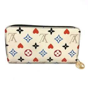 LOUIS VUITTON M57491 Monogram Multicolore Zippy Wallet Game On Long in Canvas, Women's, Multicolor