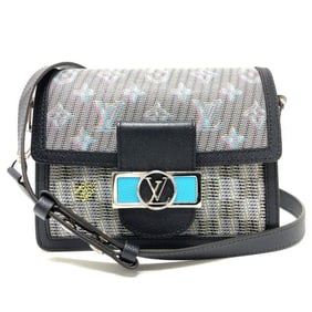 LOUIS VUITTON M55454 LV Pop Dauphine Mini Crossbody Bag/Shoulder Bag, Leather, Women's, Blue