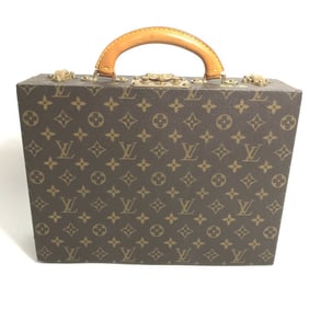 LOUIS VUITTON M47120 Monogram Box Boite Bijoux Jewelry Case Trunk Interior Accessory Canvas Women's