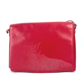 LOUIS VUITTON M63937 Opera Delph Flap Shoulder Bag in Leather, Red