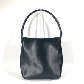 LOUIS VUITTON Epi Looping GM SP Special Order Shoulder Bag in Leather, Women's, Noir and Black