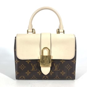 LOUIS VUITTON M44653 Monogram Rocky BB 2-Way Bag, Shoulder Bag/Handbag, Canvas, Women's, Crème