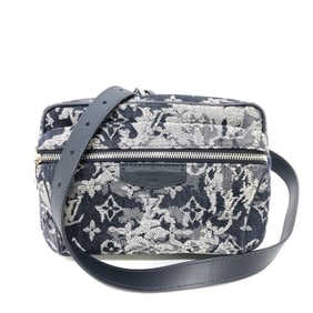 LOUIS VUITTON M57281 Monogram Tapestry Bumbag One-Shoulder Bag/Body Bag Canvas Men's Navy