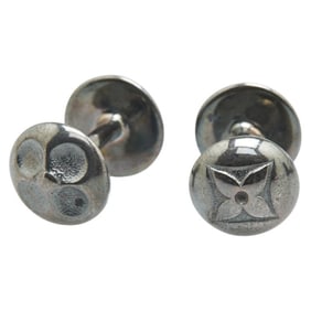 Louis Vuitton Bouton de Manchette Cufflinks M30976 Silver SV925 Men's LOUIS VUITTON