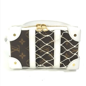 LOUIS VUITTON M80102 LV x NBA Soft Trunk Phone Box Pochette Shoulder Bag in Leather/Monogram Canvas,