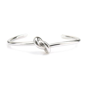 Celine Knot Metal Silver Bangle for Women (h31443a)