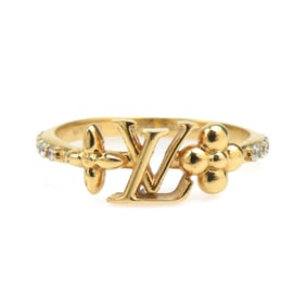 Louis Vuitton LV Iconic Metal Gold Ring, Women's, M1461L, h31442g