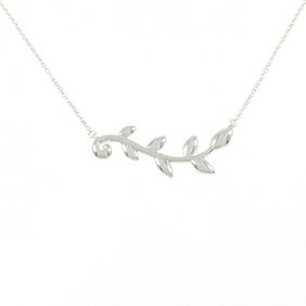 Tiffany Olive Leaf Vine Necklace