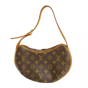 Louis Vuitton Shoulder Bag Monogram Pochette Croissant PM M51510 Brown Women's