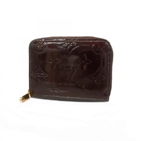 Louis Vuitton Wallets & Coin Cases Vernis Zipper Purse M93607 Amarante Ladies