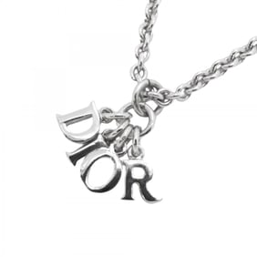 Christian Dior Necklace Metal Silver Ladies