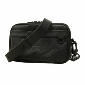 Louis Vuitton Shoulder Bag Monogram Shadow Alpha Wearable Wallet NV M82544 Noir Men's