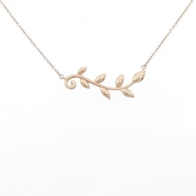 Tiffany Olive Leaf Vine Necklace