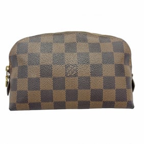 Louis Vuitton Pouch Damier Pochette Tick N47516 Ebene Ladies