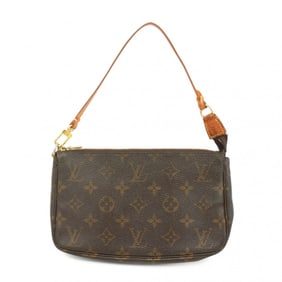 Louis Vuitton Pouch Monogram Pochette Accessoires M51980 Brown Women's