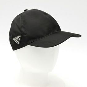 Prada Re-Nylon Baseball Cap 2HC274 Black # M S-159182