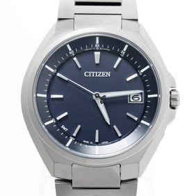 Unused Citizen Attesa CB3010-57L H128-R006860 Blue Quartz Radio-Controlled Solar Watch A-159162