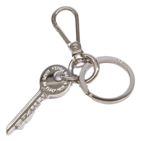 FENDI Fendi Silver Metal Keychain Men's