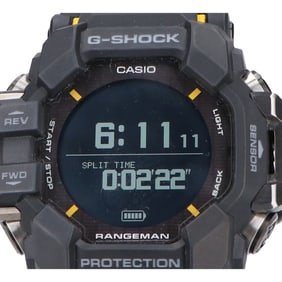 G-SHOCK GPR-H1000-1JR MASTER OF G-LAND RANGEMAN Digital Watch, Black, Men's