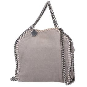 STELLA McCARTNEY Falabella Tiny 2-Way Shoulder Tote Bag, Gray, Women's, 391698W9132