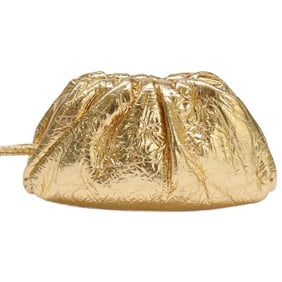 BOTTEGA VENETA The Pouch, a clasp purse/coin case, gold, for women