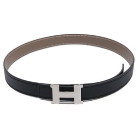 HERMES Mini Constance Maltres Belt Buckle & Leather Kit, 24" U-stamped, Reversible Swift and Epsom