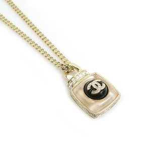 CHANEL Necklace Metal Gold Women's h31668a