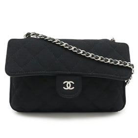 CHANEL Matelasse Coco Mark Eco Tote Bag with Chain Shoulder Strap, Cotton Jersey, Nylon, and