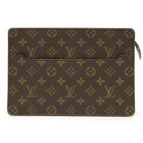 LOUIS VUITTON Monogram Pochette Homme Second Bag/Clutch Bag M51795