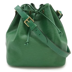 LOUIS VUITTON Epi Petit Noe Shoulder Bag, Borneo Green, M44104