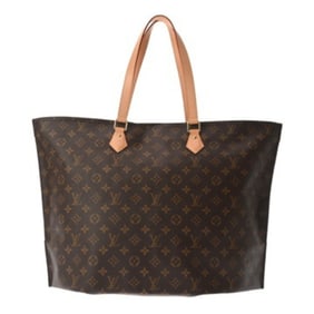 LOUIS VUITTON Monogram All-in MM Brown M47029 Women's Canvas Tote Bag