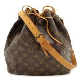 LOUIS VUITTON Monogram Petit Noe Shoulder Bag, Model M42226