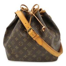 LOUIS VUITTON Monogram Petit Noe Shoulder Bag, MALLETIER Stamp M42226