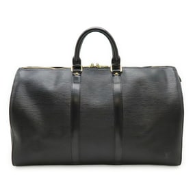 LOUIS VUITTON Epi Keepall 45 Boston Bag/Travel Bag in Noir/Black (M59152)