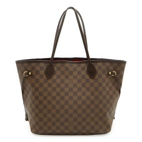 LOUIS VUITTON Damier Neverfull MM Tote Bag Shoulder N51105