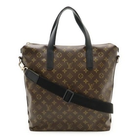 LOUIS VUITTON Monogram Macassar Kitan Tote Bag/Shoulder Bag M40388