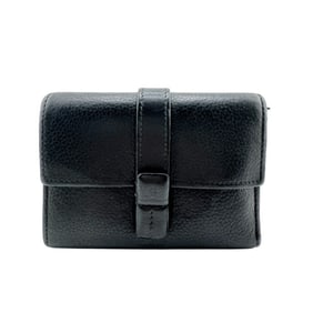 LOEWE Vertical Wallet Trifold Black Unisex