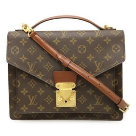 LOUIS VUITTON Monogram Monceau 28 Second Bag, Handbag, Shoulder Bag M51185