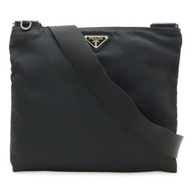 PRADA Prada Shoulder Bag Nylon Leather NERO Black BT0175