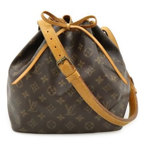 LOUIS VUITTON Monogram Petit Noe Shoulder Bag, Model M42226